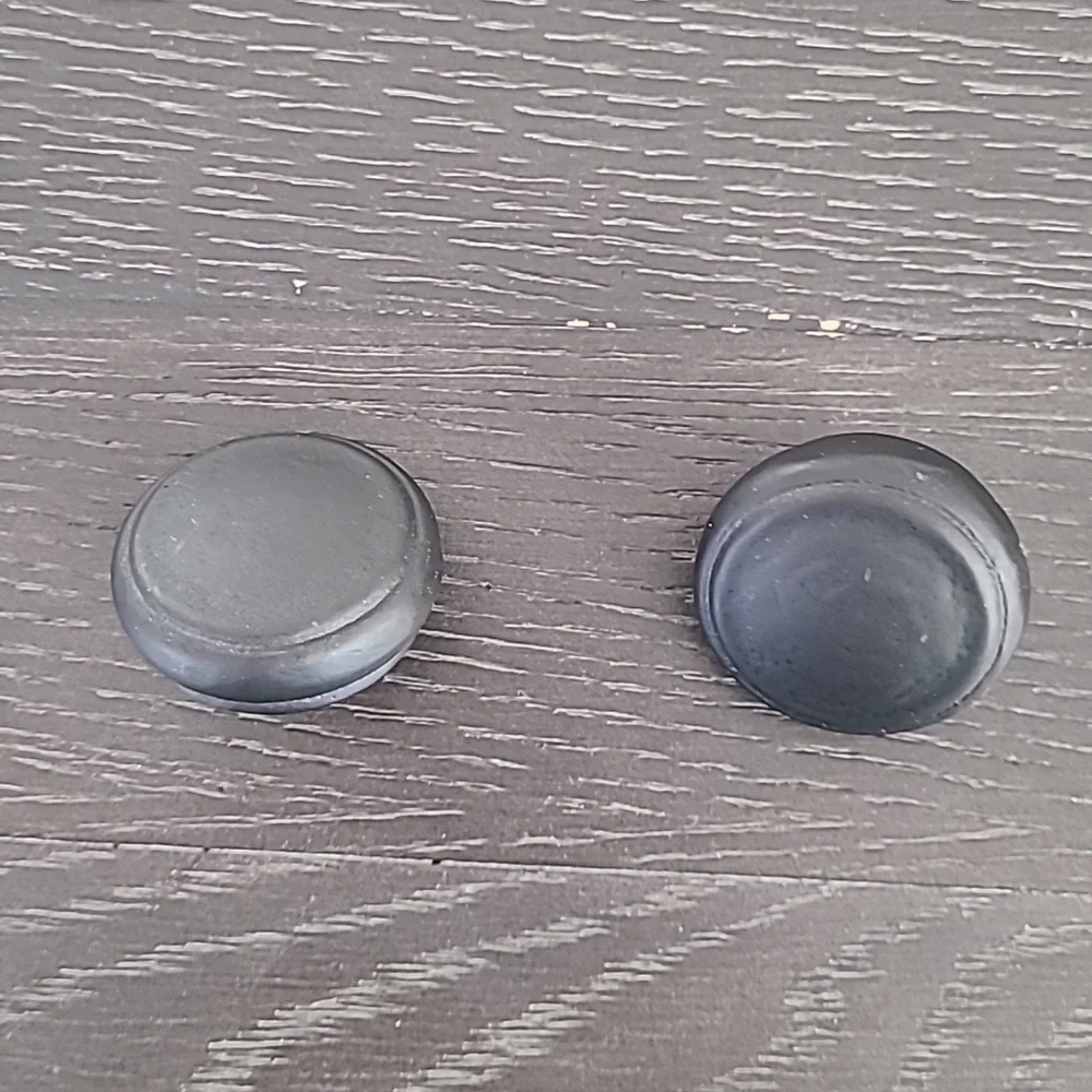 RH Dakota End Caps (Set of 2) Soft Iron